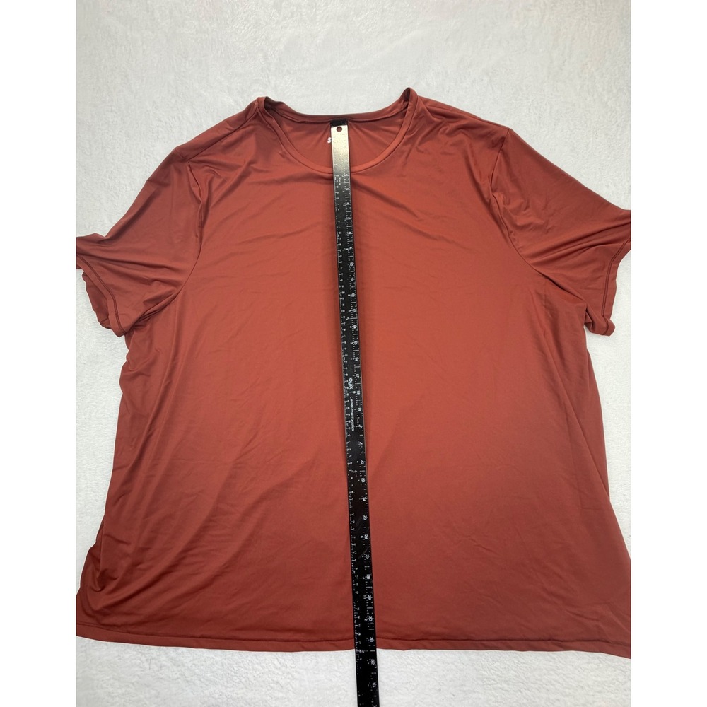 SKIMS Sport Slim T-Shirt Sangria Red Mens 5X TP-TSH-5342M New With Tags - Picture 3 of 7